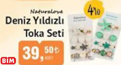 NATURALOVE DENİZ YILDIZLI TOKA SETİ